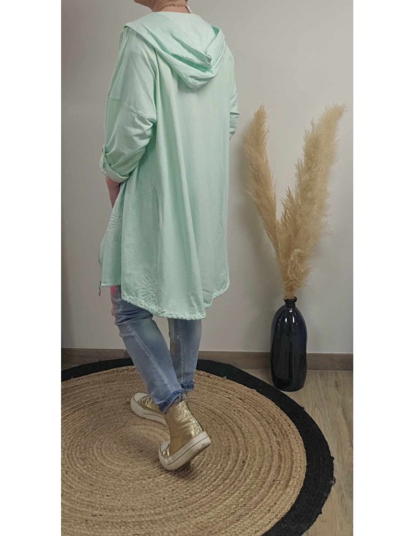 Veste fleur