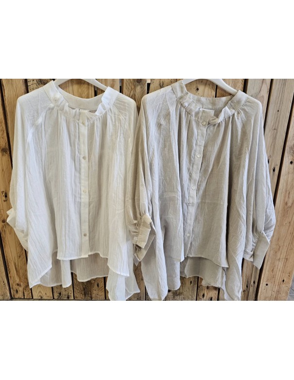 Blouse transparente
